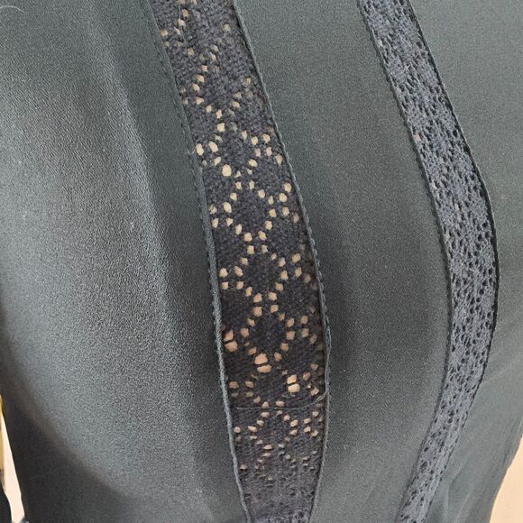 Aritzia Sunday Best RALEIGH Dress Women's Medium Long Sleeve Everest Green NWT - Picture 2 of 11